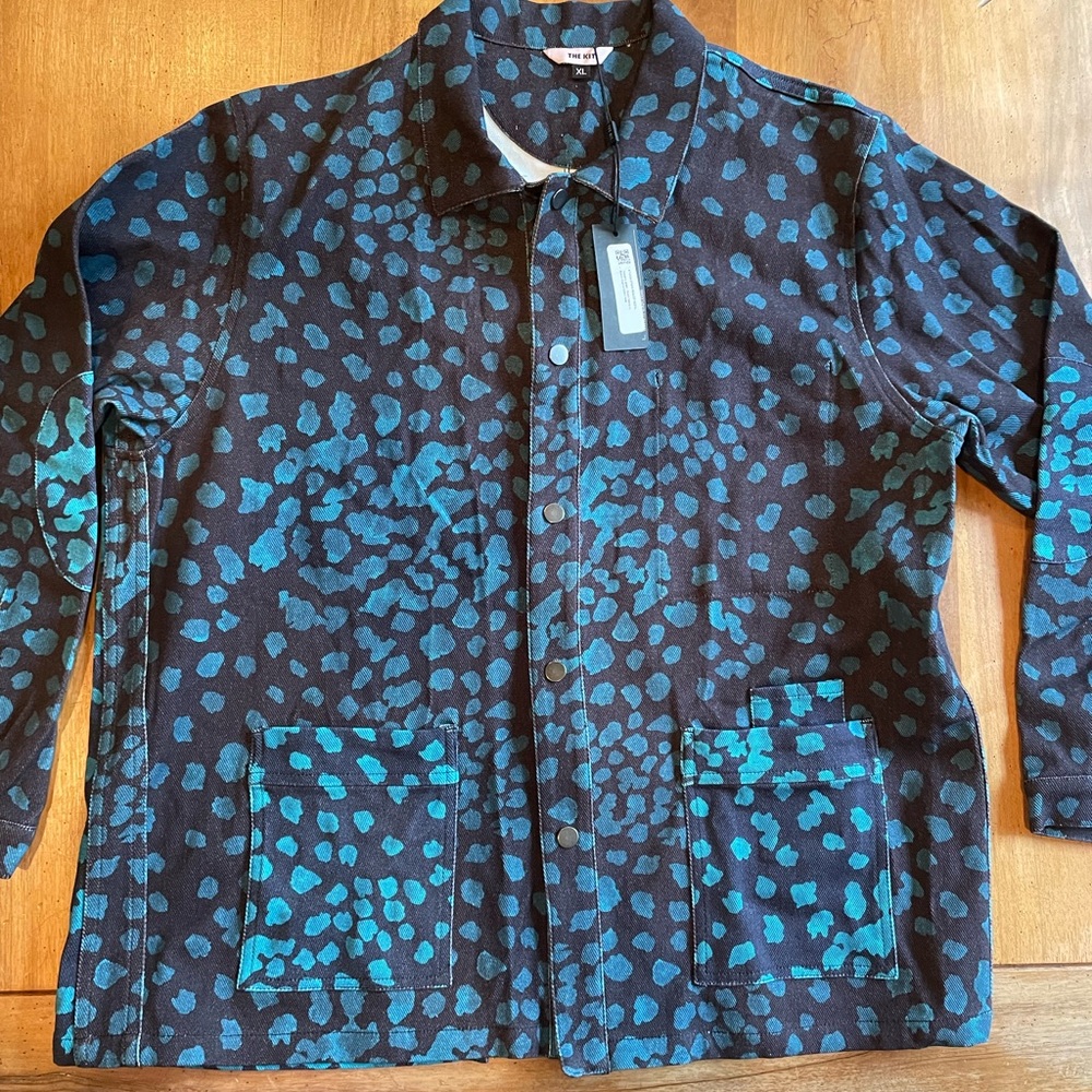 New French Painter’s Jacket size XL  w/tags. Twill 99% cotton